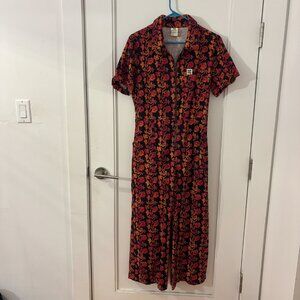 Lucy & Yak: Ragan jumpsuit in Nina print